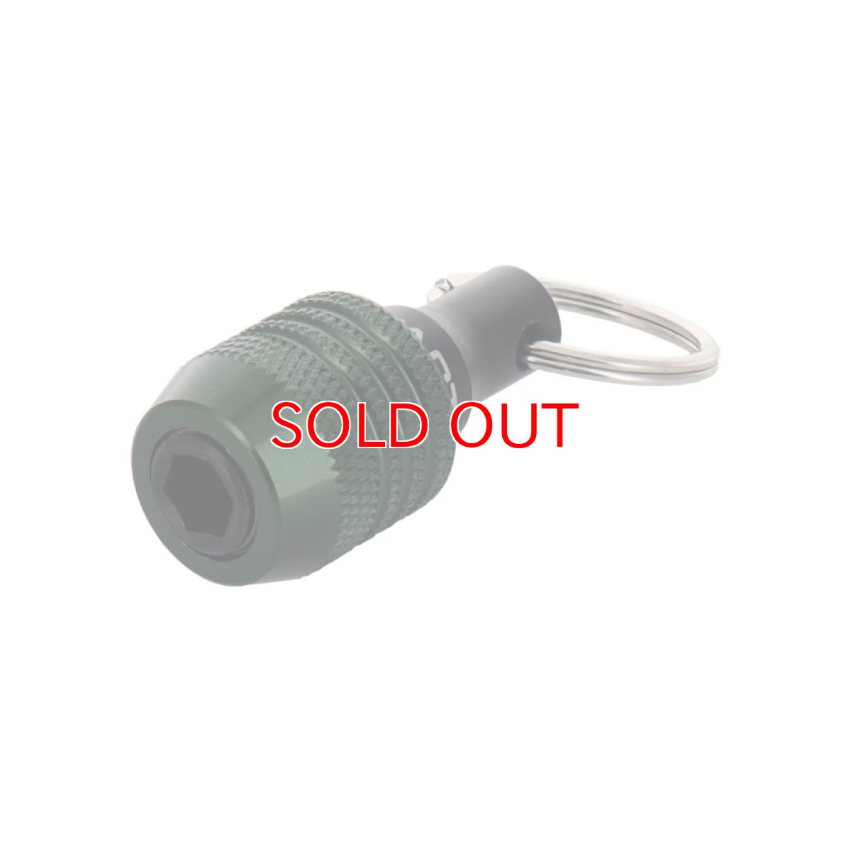 画像3: DBLTACT 軽量ビットホルダー5個組　ネイビー・モスグリーン・ガンメタ・レッド・マットブラック 6.35mm六角軸 軽量 アルミ かっこいい DBH-A5K 4954458312320 (3)