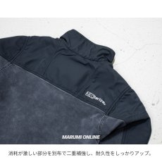 画像4: ネオテライズ NEOterize おしゃれ かっこいい 作業着 作業服 秋冬 ニットデニム ストレッチ 長袖 ブルゾン ジャケット 8330 (4)