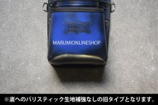 画像4: KNICKS ニックス 【旧タイプ】ADV201TB BL + SUS15L + N-1 フルセット品 ブルー 青 ガラス革 アドバンレザー 腰袋 腰道具 (4)