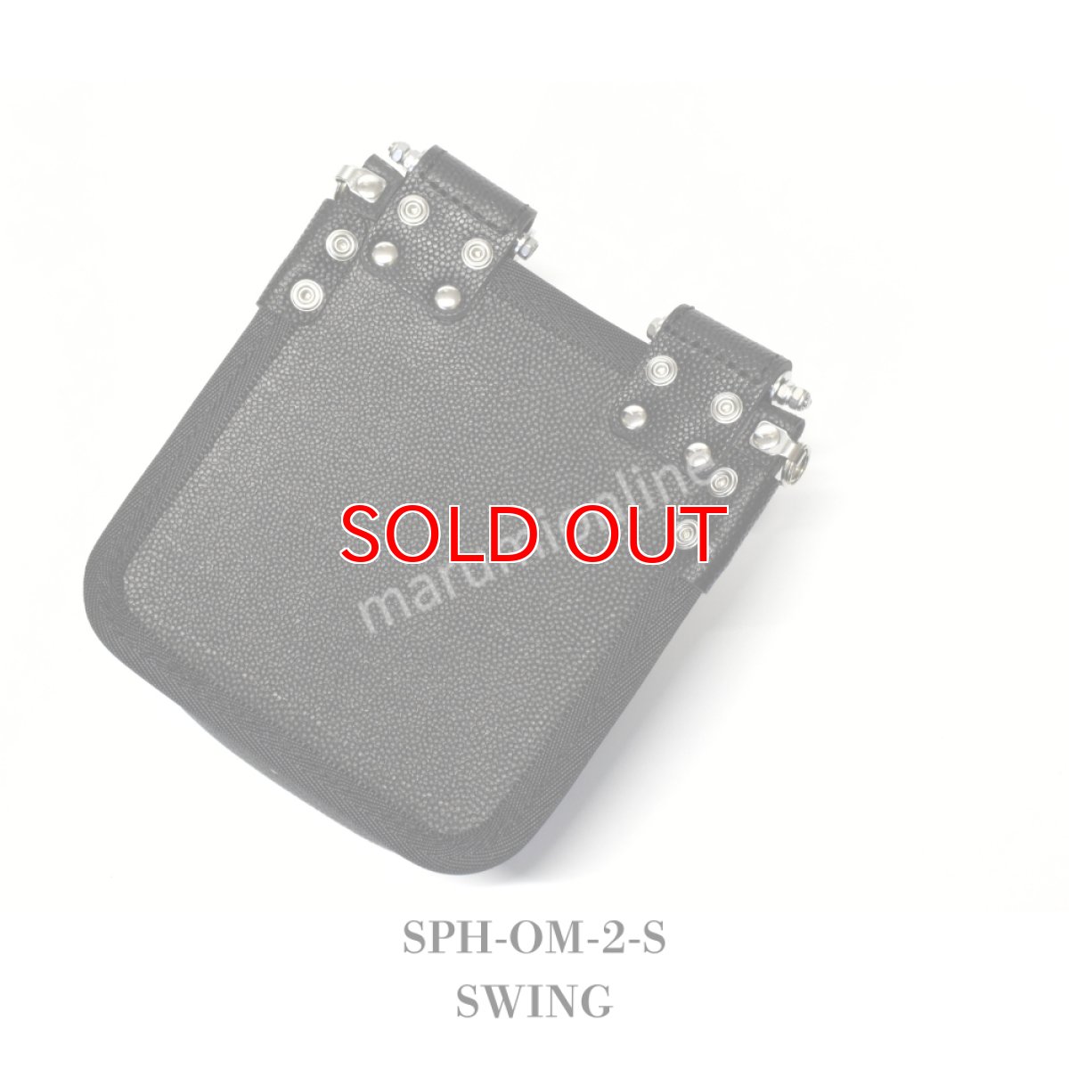 画像8: 【受注生産品(5〜7日営業日後発送)】MIKI 三貴 ミキ 2段 腰袋 工具差し ツールホルダー プロ用 牛革 本革 【牛表皮革・スウィングタイプ】SPH-OM-2-S (8)