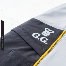 画像12: G.G 桑和 おしゃれ かっこいい 作業着 作業服 ハーフパンツ ワークパンツ スポーツ ストレッチ ナイロン 冷感 涼しい 春夏 軽量 0368-07 (12)