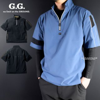 未使用3万 ムニタルプ 春夏 速乾 ハーフジップ シャツ 48 (M) 未使用3万 ムニタルプ 春夏 速乾 ハーフジップ シャツ 48 (M)