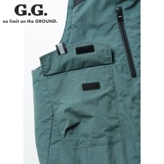 画像8: 桑和 G.G ジージー 2023 防寒 中綿 ベスト 秋冬 ミリタリー ポケットが多い ナイロン製 0474-06 (8)