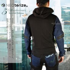 画像2: 限定生産 ネオテライズ アニバーサリー 5周年記念モデル デニム スウェット ニット ジャケット 作業着 作業服 ワークジャケット カッコイイ おしゃれ 05A-8010 (2)