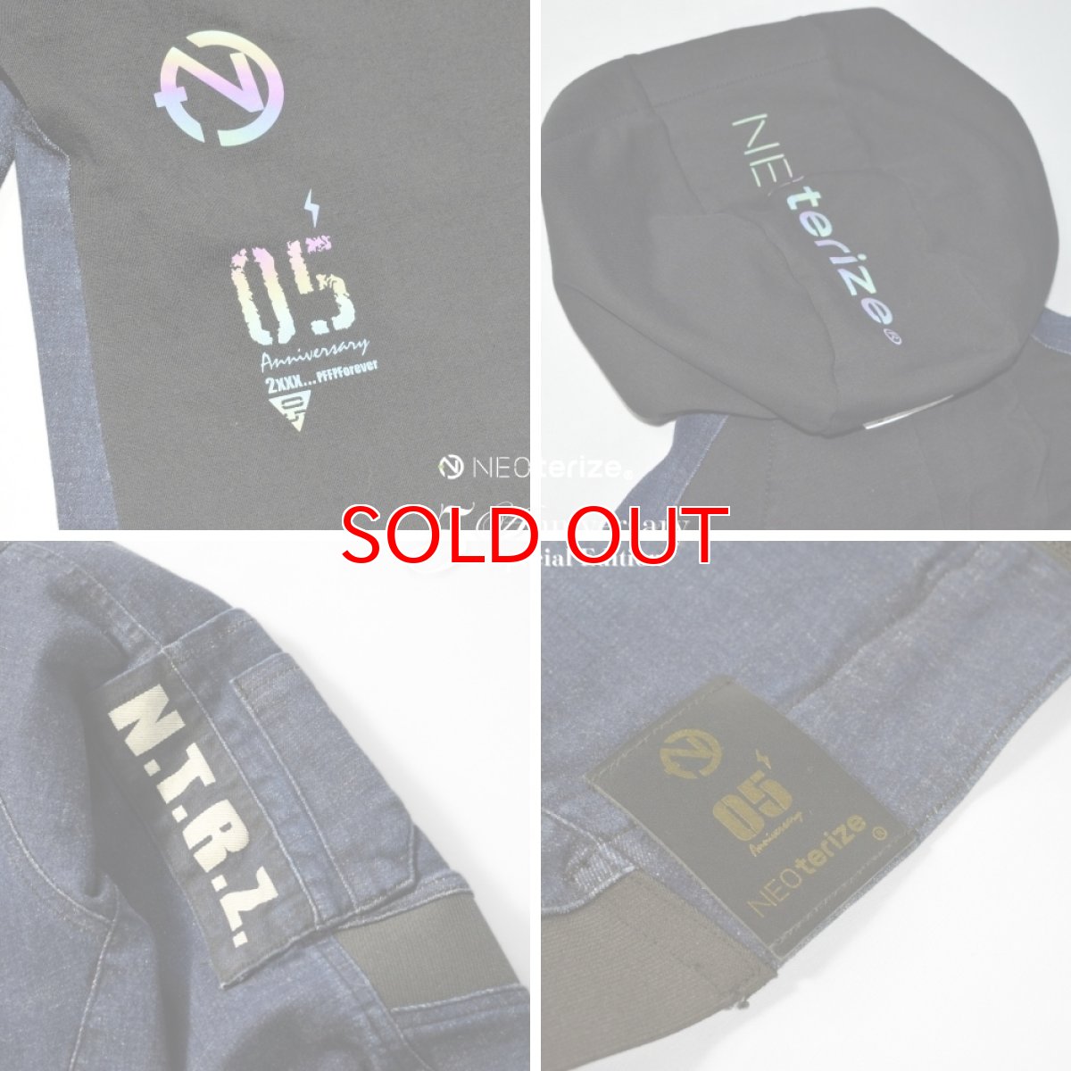 画像7: 限定生産 ネオテライズ アニバーサリー 5周年記念モデル デニム スウェット ニット ジャケット 作業着 作業服 ワークジャケット カッコイイ おしゃれ 05A-8010 (7)