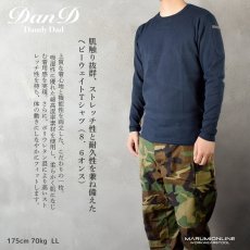 画像3: ダンディ・ダッド ワークウェア ヘビーウエイト8.6オンス 長袖 Tシャツ フライス 春夏 綿 コットン メンズ おしゃれ かっこいい 桑和 1485-62 (3)