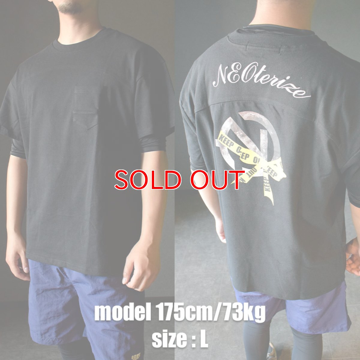 画像5: ネオテライズ 春夏 吸汗速乾 綿 コットン100 グラフィック Tシャツ 半袖 おしゃれ かっこいい neoterize No.222 (5)