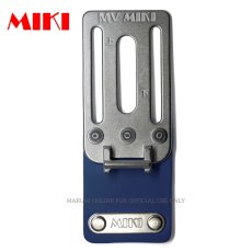 画像1: 【受注生産品(5〜7日営業日後発送)】 MIKI 三貴 ミキ 工具差し ツールホルダー プロ用 青革 ブルー 特注品 別注 SPHホルダー用ベルトキャッチャー ベルトループ SPH-MV-BU (1)