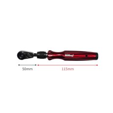 画像6: ラチェットレンチ 2way アルミハンドル 2way ミニビットラチェットヘッド ボルテックス minimo BM-AHRH-SET (6)