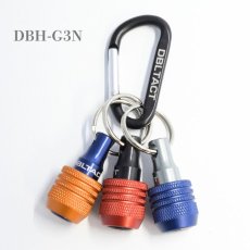 画像3: DBLTACT 限定カラー 軽量ビットホルダー 3個組 6.35mm六角軸対応 ソケットホルダー ビット差し ビット収納 インパクト用 (3)
