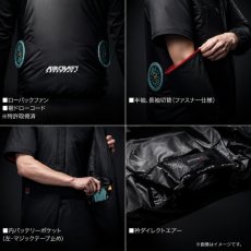 画像3: バートル BURTLE 作業服 作業着 2026春夏新作 エアークラフト AC2121 AC 2WAYジャケット 半袖 長袖 空調 作業服 単品 冷感 ローバック AIRCRAFT (3)