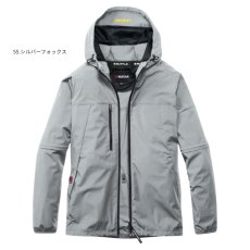 画像5: バートル BURTLE 作業服 作業着 2026春夏新作 エアークラフト AC2121 AC 2WAYジャケット 半袖 長袖 空調 作業服 単品 冷感 ローバック AIRCRAFT (5)
