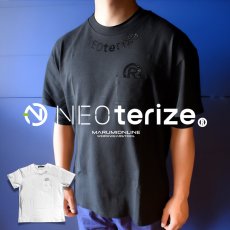 画像1: ネオテライズ 春夏 吸汗速乾 綿 コットン100 ラインストーン Tシャツ 半袖 おしゃれ かっこいい neoterize No.223 (1)