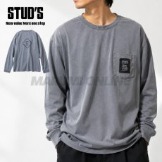 画像1: スタッズ STUD'S ユーズド加工 ドライポケT S2562-4 (ポリエステル100%) (1)