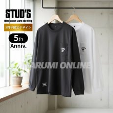画像1: 【5周年限定デザイン】STUD'S スタッズ ドライ長袖ポケT S2562-5 (ポリエステル100%) (1)