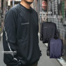 画像1: 秋冬 ディノベーション 作業着 作業服 かっこいい おしゃれ ピステ ストレッチ 保温 メンズ かぶり トレーナー dinnovation 25P012EX (1)