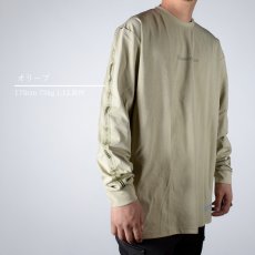 画像3: ロンT 長袖 Tシャツ ドライ ストレッチ 吸汗速乾 接触冷感 おしゃれ かっこいい 作業着 作業服 春夏 ディノベーション Dinnovation 25T008EX (3)