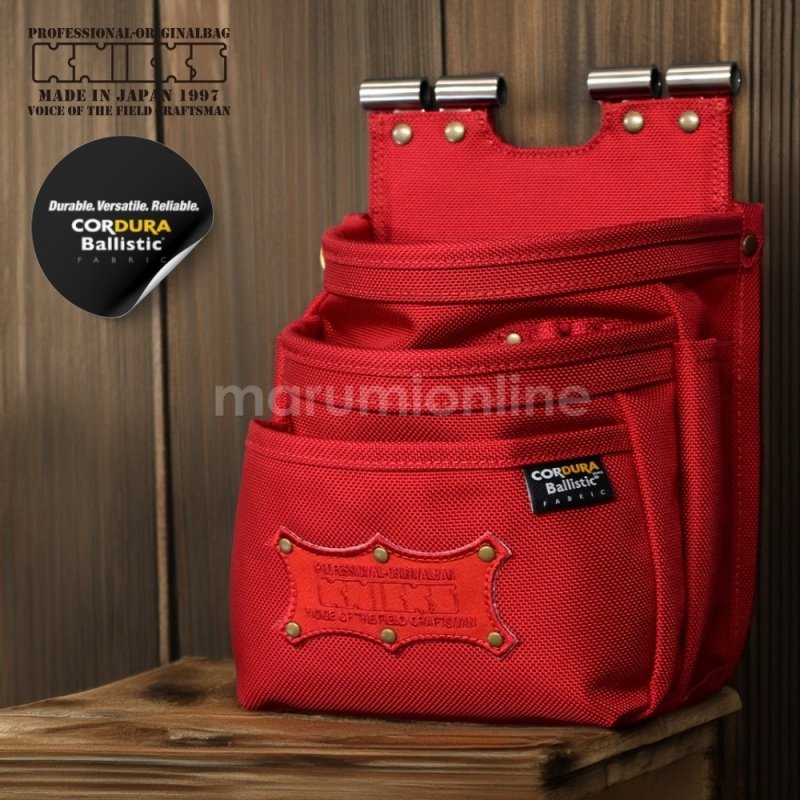 ニックス 腰道具 KNICKS BART-301DDX レッド 赤 背面チタン補強