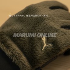 画像2: PUMA プーマ メンズ 防寒 冬 手袋 ボアグローブ アウトドア キャンプ スポーツ スマホ タッチ 作業 仕事 暖かい 保温 CW-3040 (2)