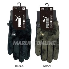 画像4: PUMA プーマ メンズ 防寒 冬 手袋 ボアグローブ アウトドア キャンプ スポーツ スマホ タッチ 作業 仕事 暖かい 保温 CW-3040 (4)