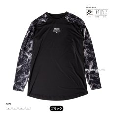 画像4: ボクラワークス コトブキニット 作業着 作業服 3116 オールシーズンいけてまう感じのコンプレッション 長袖クルーネック メンズ インナー  (4)