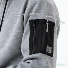 画像6: ボクラワークス コトブキニット 3122 ダンボールニットフーディ 防寒 秋冬 暖かい 作業着 作業服 軽作業 (6)