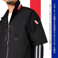 画像2: ネオテライズ 春夏 フルジップ 半袖シャツ ナイロン ストレッチ アウトドア キャンプ おしゃれ かっこいい 作業着 作業服 NEOterize 332 (2)