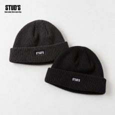 画像1: STUD'S スタッズ ワッチキャップ ニット帽 ビーニー S4194-1 (1)