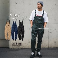画像1: ジョガーサロペット メンズ レディース オーバーオール 酪農 農業 生花 飲食 DIY 文化祭 行事 体育祭 素材 桑和 SOWA 4302-24 (1)