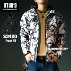 画像2: STUD'S スタッズ Freak FIT 防水防寒透湿ストレッチジャケット S3420(中綿入り) (2)