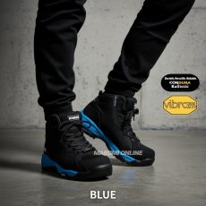 画像3: KNICKS ニックス 安全靴 コーデュラ バリスティック ビブラムソール 作業靴 セーフティシューズ BA-AZ【2〜3日営業日発送】 (3)