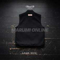 画像5: ダンディダッド 桑和 sowa メンズ 防寒ベスト ストレッチコットンダック 中綿ベスト かっこいい おしゃれ 作業着 作業服 dandydad 6484-06 (5)