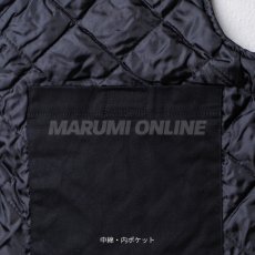 画像11: ダンディダッド 桑和 sowa メンズ 防寒ベスト ストレッチコットンダック 中綿ベスト かっこいい おしゃれ 作業着 作業服 dandydad 6484-06 (11)