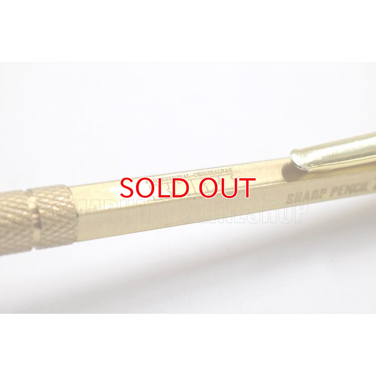 画像4: ニックス KNICKS 祥碩堂 真鍮製 建築用シャープペン シャーペン 2.0mm 2H B 筆記具 筆記用具 S-2H S-B (4)