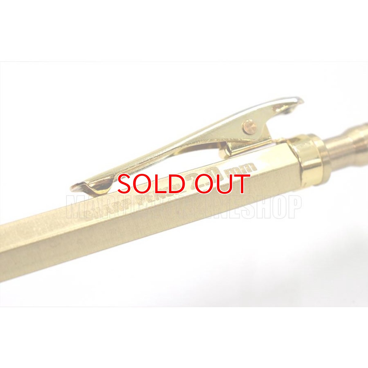 画像3: ニックス KNICKS 祥碩堂 真鍮製 建築用シャープペン シャーペン 2.0mm 2H B 筆記具 筆記用具 S-2H S-B (3)