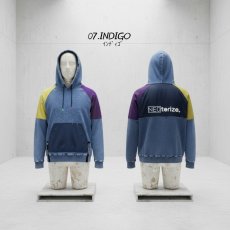 画像6: ネオテライズ NEOterize おしゃれ かっこいい 作業着 作業服 秋冬 ニットデニム ストレッチ 長袖 プルオーバー パーカー フーディ 8332 (6)