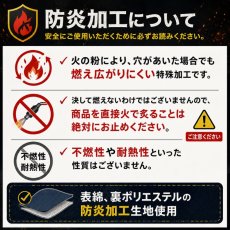 画像4: ネオテライズ NEOterize 853 防炎加工 ニット素材 ペインタージョガーパンツ (4)