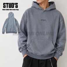 画像1: スタッズ STUD'S ユーズド加工 プルオーバーパーカー S9544 (1)