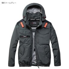 画像4: エアークラフト AIRCRAFT バートル 2026年モデル AC1151 サイドバックファン 長袖 空調服 作業服 フルハーネス対応 ポリエステル素材 UVカット Burtle (4)