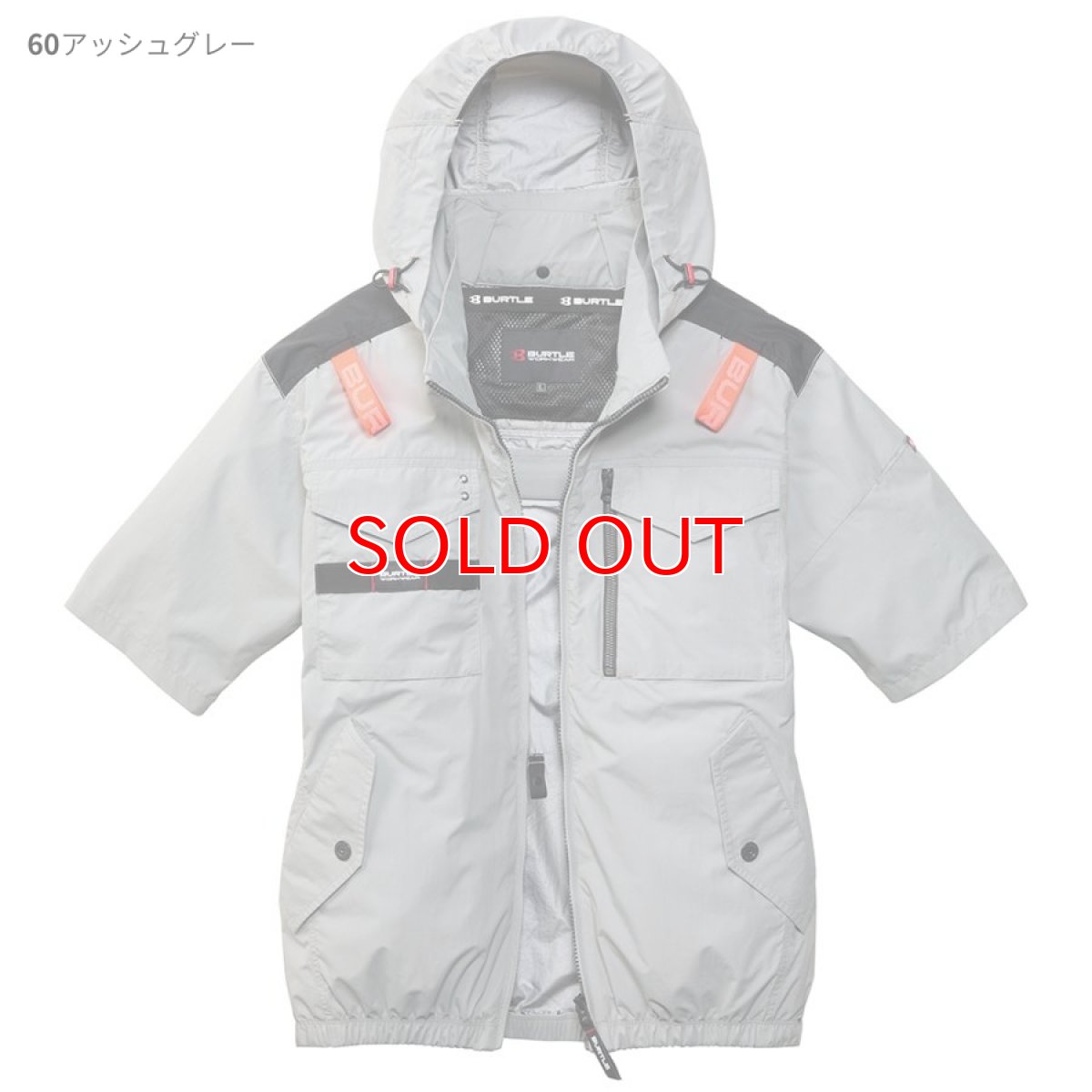 画像5: エアークラフト AIRCRAFT バートル 2026年モデル AC1156 サイドバックファン 半袖 空調服 作業服 フルハーネス対応 ポリエステル素材 UVカット Burtle (5)