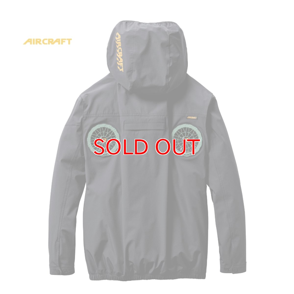 画像5: 【ウェア単品】2025 新作 エアークラフト バートル ハイバック 空調 服 空調ウェア BURTLE AIRCRAFT ナイロン タフタ ストレッチ フード付き AC2031 長袖 (5)