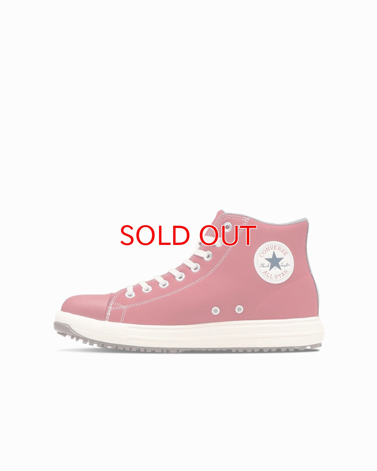 画像3: コンバース CPD 安全靴 スニーカー ハイカット オールスター ALLSTAR PS HI レッド 赤 JSAA A種認定品 (3)