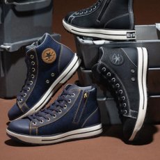 画像2: 2026 限定 コンバース CPD 安全靴 作業靴 プロテクティブ スニーカー JSAA A種 3E 靴 デニム オールスター ALL STAR PS II DM Z HI (2)