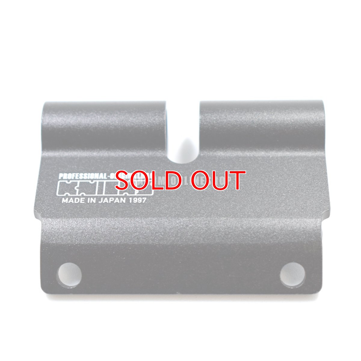 画像3: KNICKS ニックス ALU15A ブラック アルミ製ベルトループアタッチメント (3)