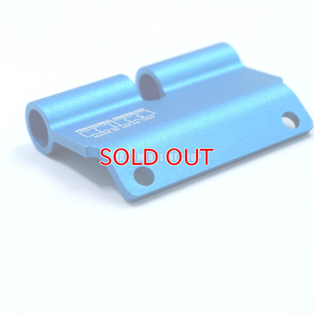 画像4: KNICKS ニックス ALU15A ブルー アルミ製ベルトループアタッチメント (4)