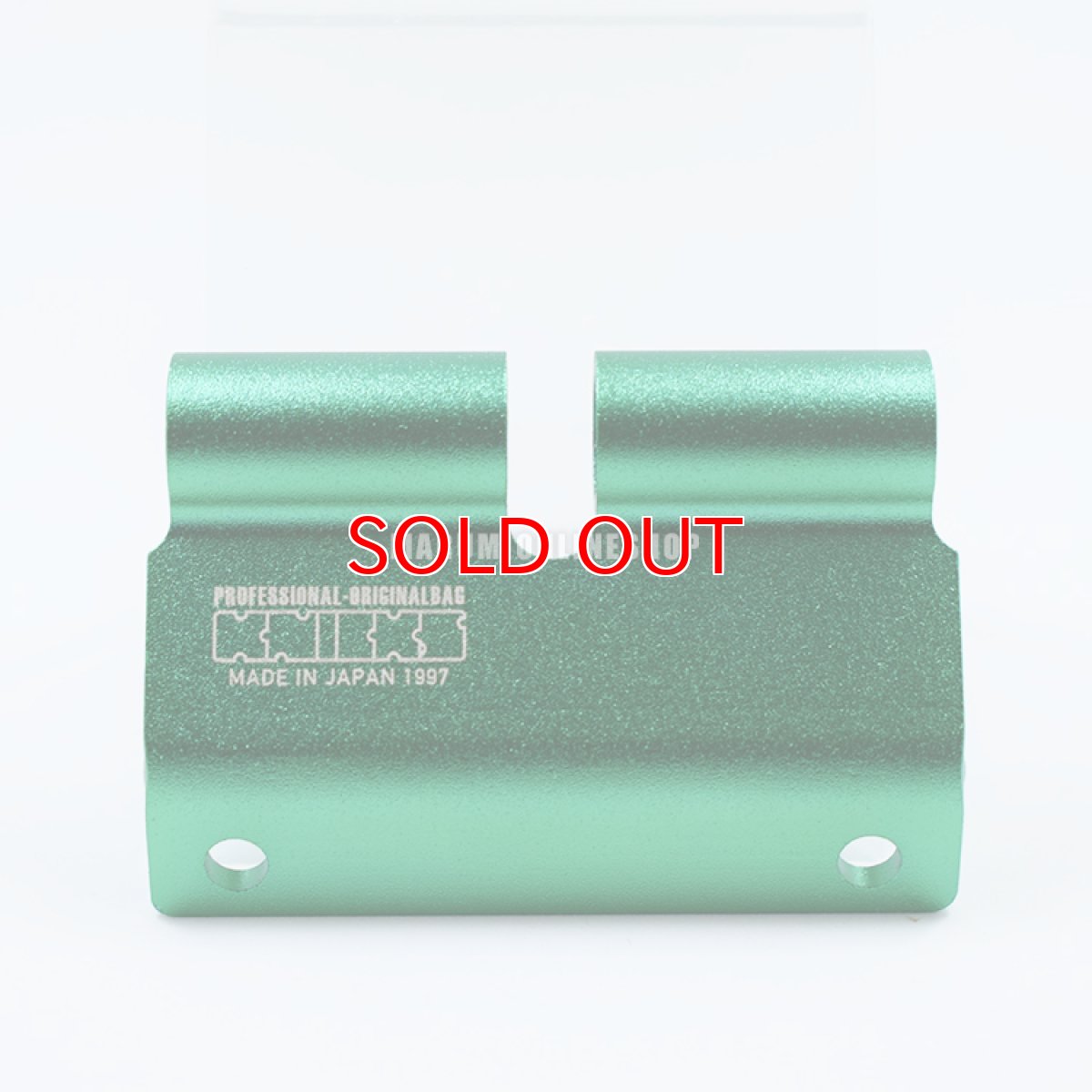 画像4: KNICKS ニックス ALU15LA グリーン【Lサイズ】アルミ製ベルトループアタッチメント (4)