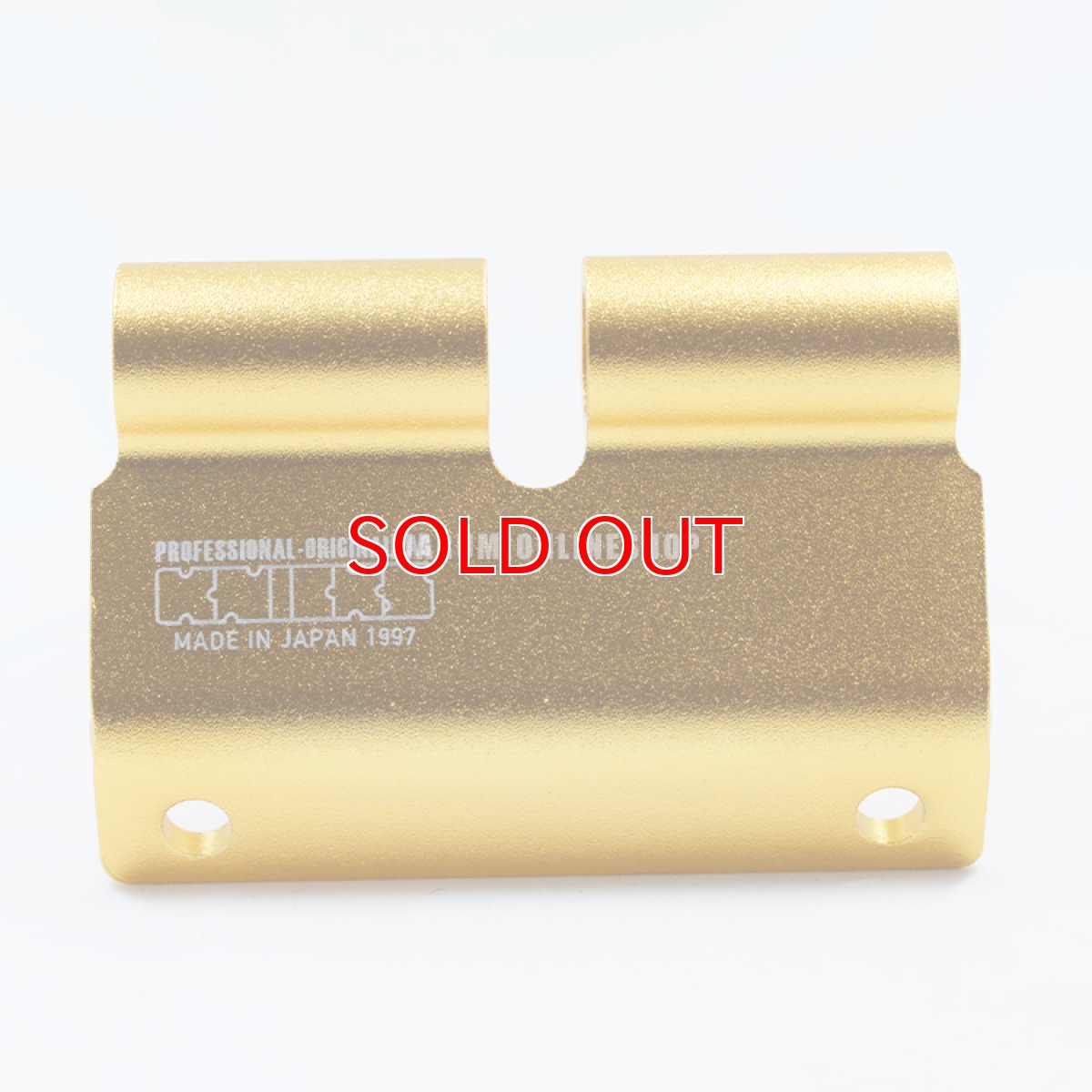 画像4: KNICKS ニックス ALU15LA ゴールド【Lサイズ】アルミ製ベルトループアタッチメント (4)