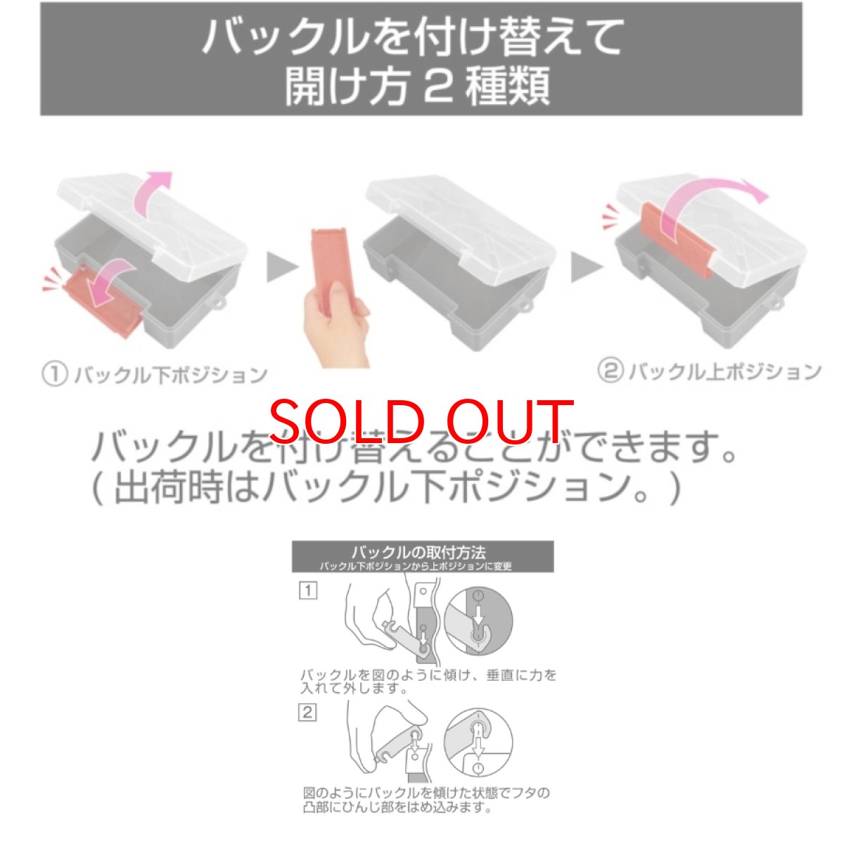 画像5: 限定色 アネックス ツールボックス タフケース 工具収納 ハードケース 多機能ボックス ANEX ATC-L1 L2 (5)