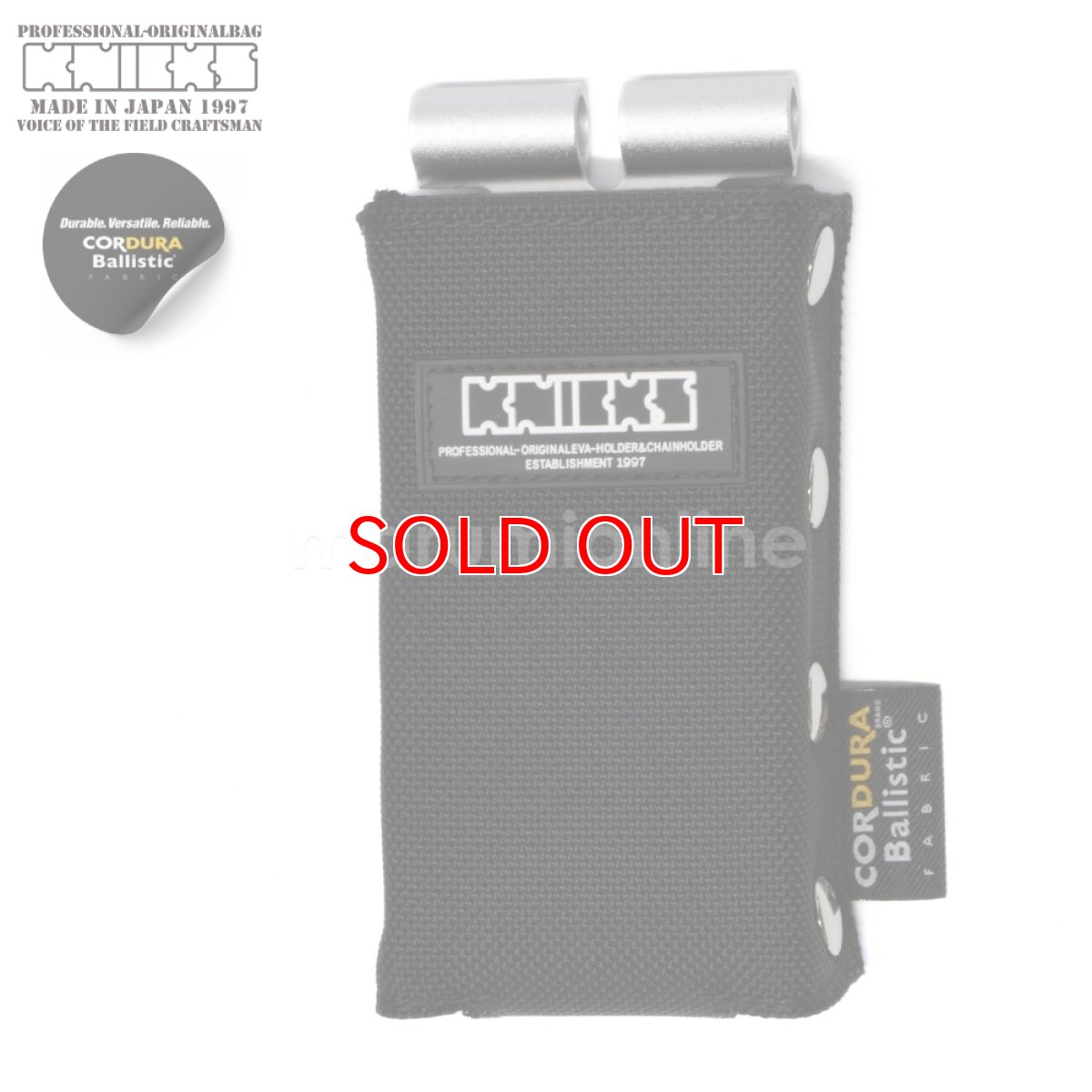 画像1: ニックス KNICKS  BA-100LDX コーデュラバリスティック生地レベルホルダー(アルミ金具背台補強タイプ) (1)