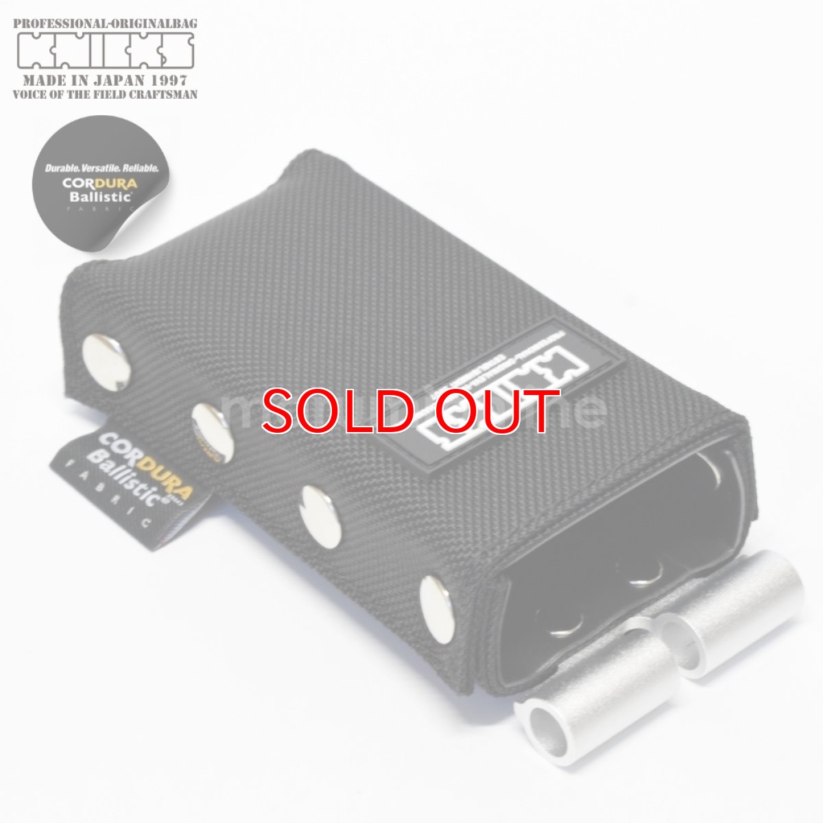 画像2: ニックス KNICKS  BA-100LDX コーデュラバリスティック生地レベルホルダー(アルミ金具背台補強タイプ) (2)